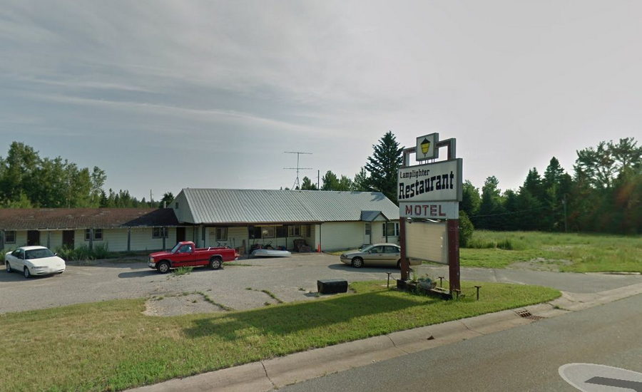 Brattains Motel on M-28 - 2011 Street View - Was Lamplighter Restaurant (newer photo)